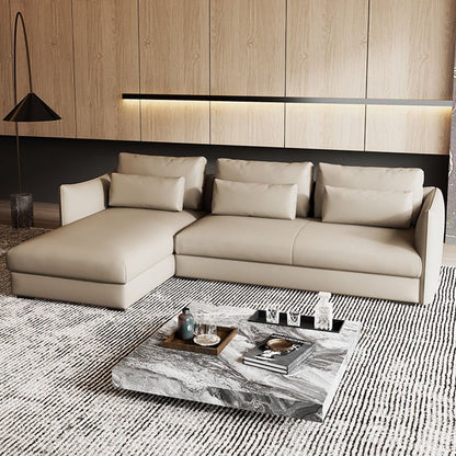 Contemporary Italian Leather Sofa