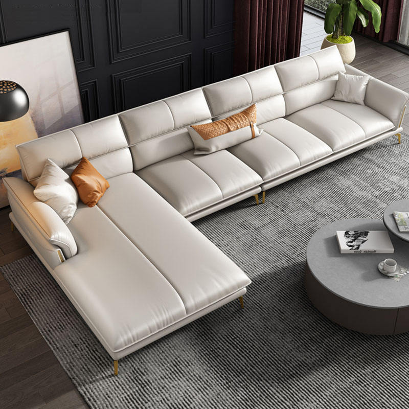 Modern Italian Leather Sofa