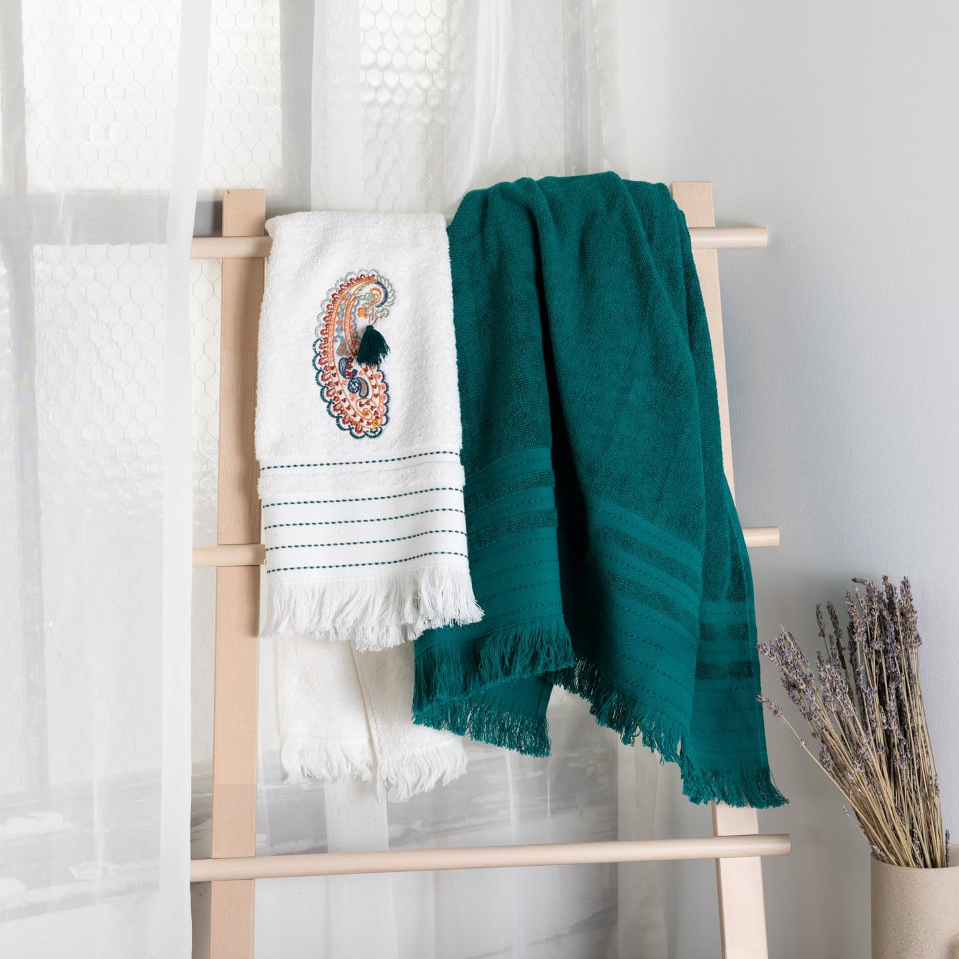 Emerald Turkish Hammam Towel