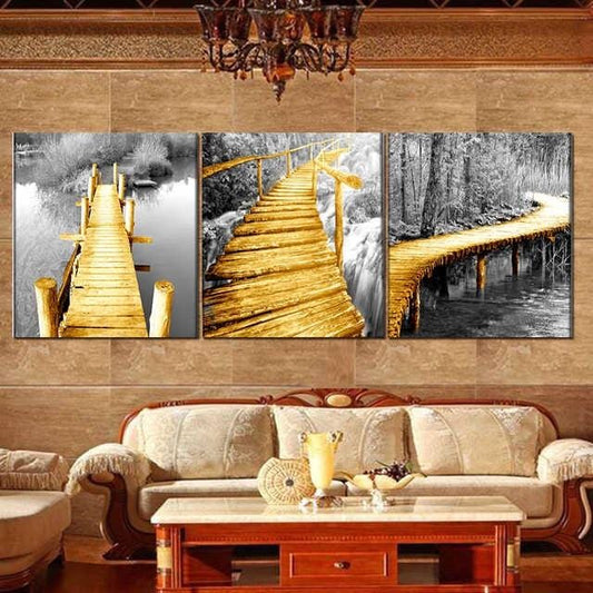 Walk in Sight Stretched Canvas