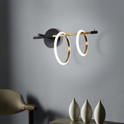 Ring Magnet Wall Sconce ( 2 rings)