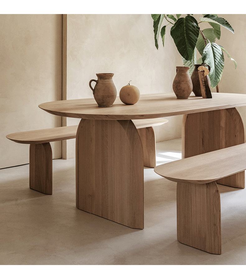 Modern Contemporary Wooden Dining Table