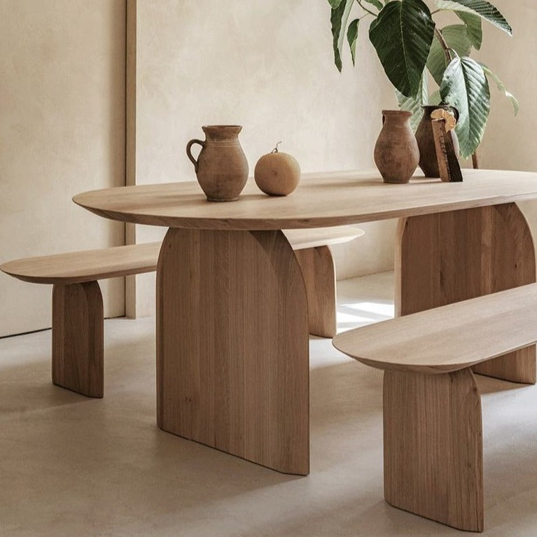 Half-Leaf Modern Contemporary Dining Table