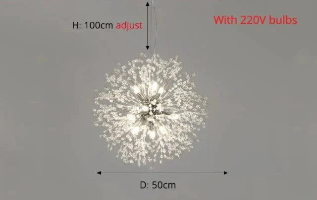 Crystal Dandelion Light