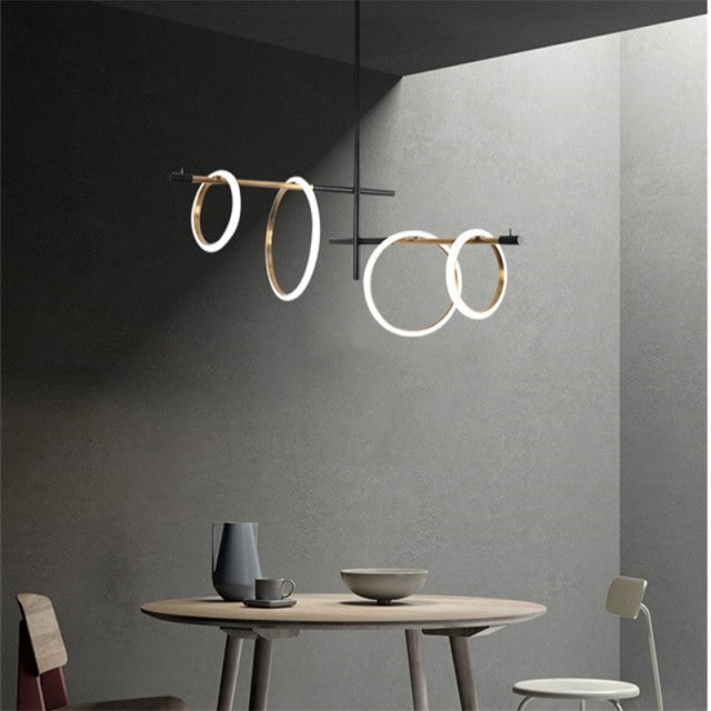 Ring Magnet Chandelier ( 4 rings)