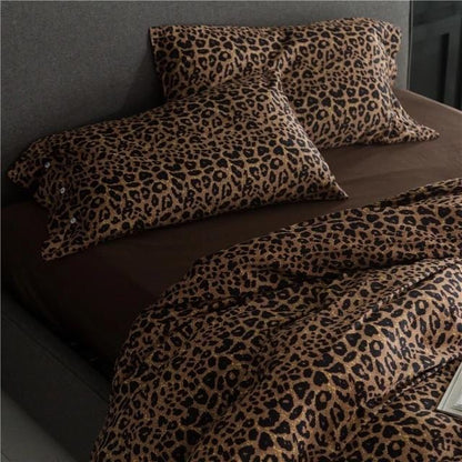 Leo Print Duvet Cover Set (Egyptian Cotton)