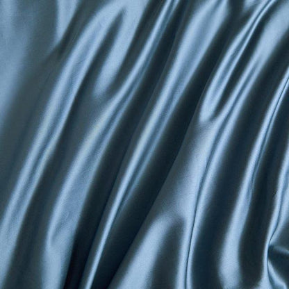 Blue Visna Duvet Cover Set (Egyptian Cotton)