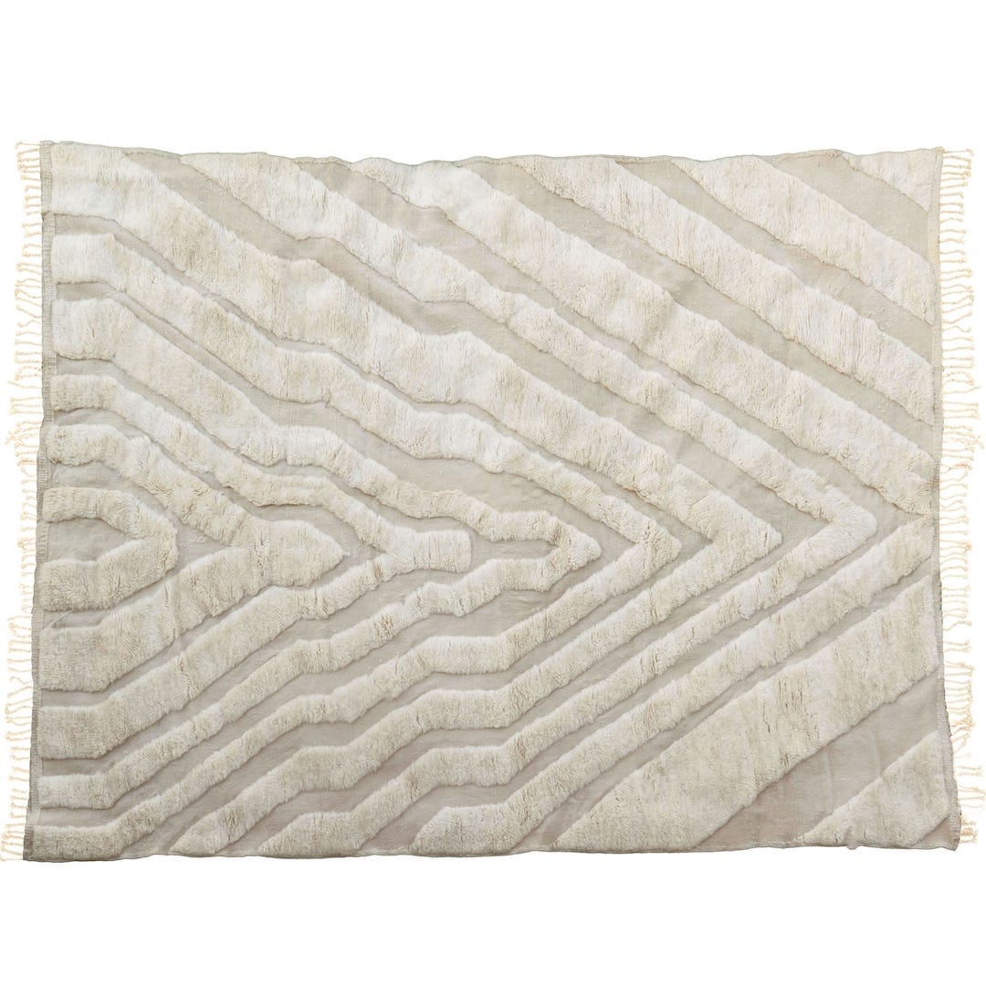 White Mountain Shag Rug