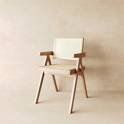 Japandi Rattan Dining Chair