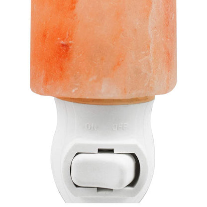 Himalayan Salt Night Lamp Cylinder Shape Plug