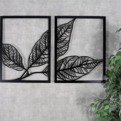 Leaves Metal Wall Art