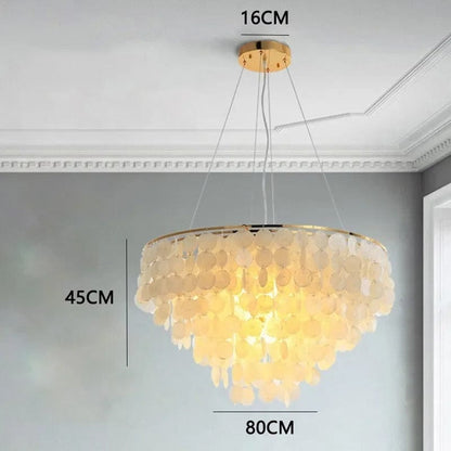 Celeste Shell Chandelier