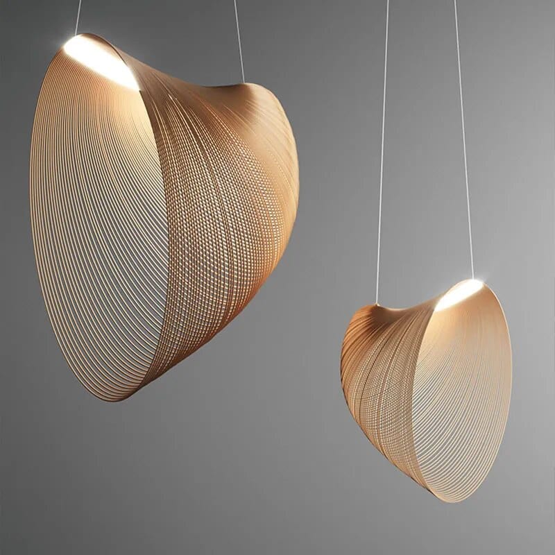 Wooden Horn Light