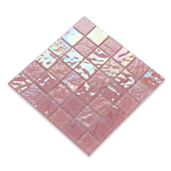 Salmon Peachee Swimming Pool Mosaic Tiles