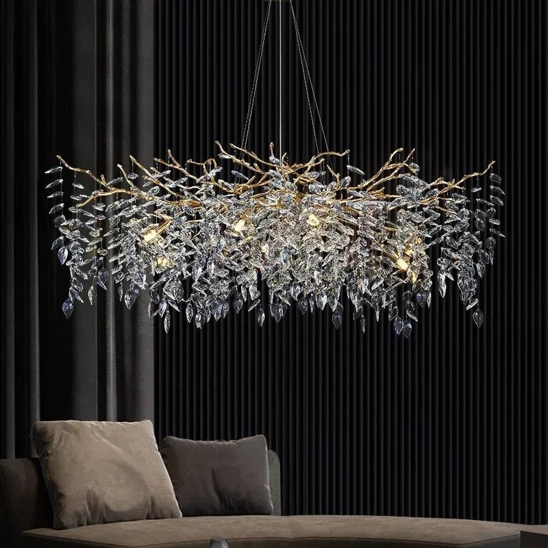 Crystalline Luxe Chandelier