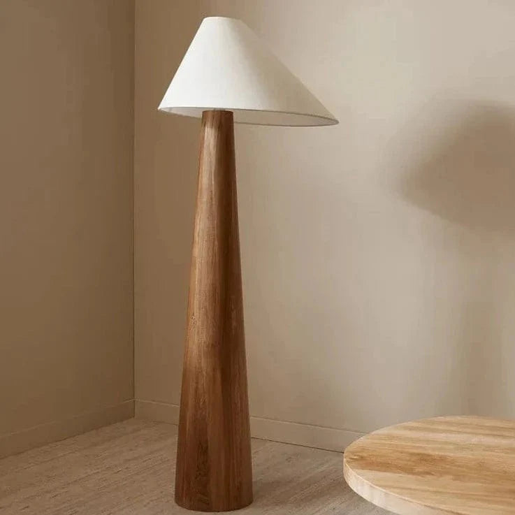 Mushi Wood Floor Lamp