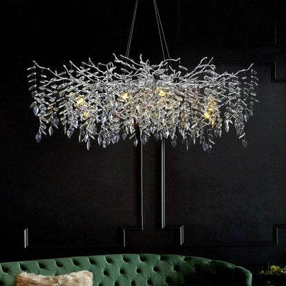 Crystalline Luxe Chandelier