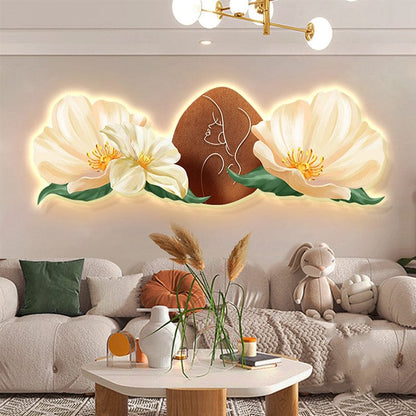 Flower Beau Art Deco Light