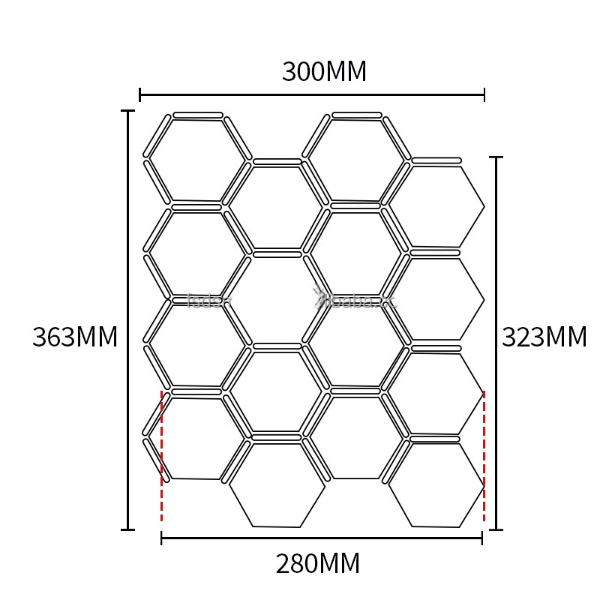 Glory White Hexagon Mosaic Tiles