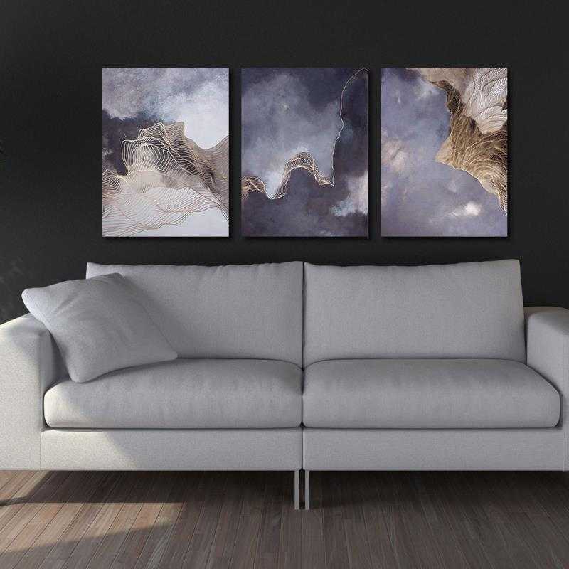 Hopeful Smoke Stretched Canvas