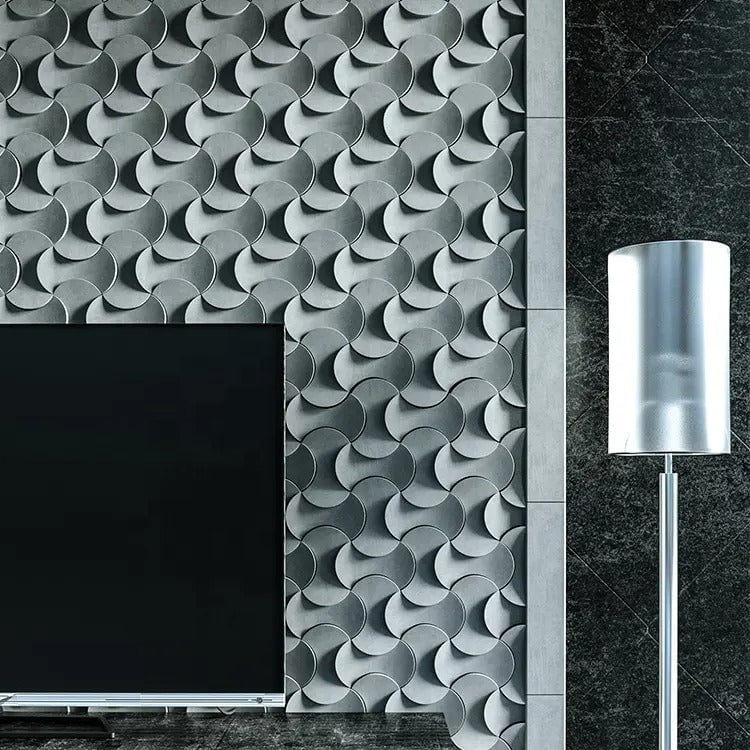 Scale Armor 3D Concrete Wall Panel