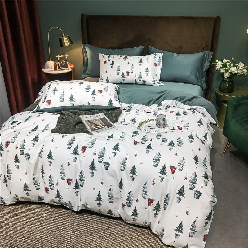 Christmas Milestone Duvet Cover Set (Egyptian Cotton)