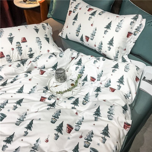 Christmas Milestone Duvet Cover Set (Egyptian Cotton)