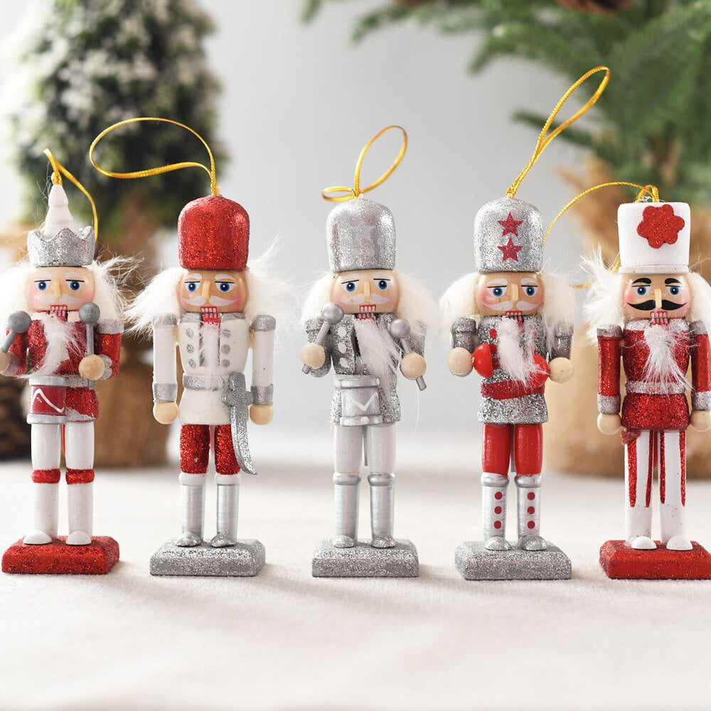 Snowflake Nutcracker (Set of 5)