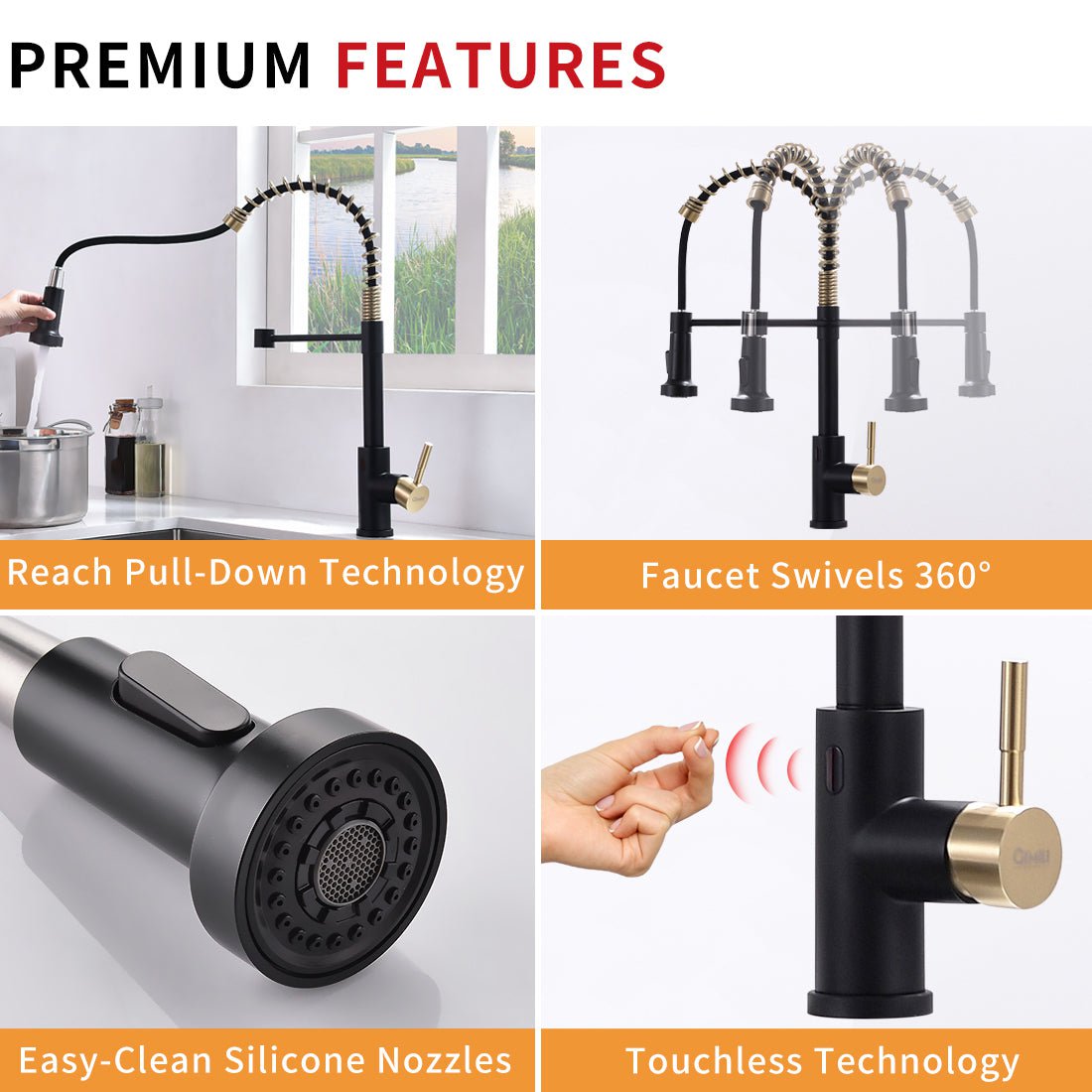 Kraus Touchless Sensor Faucet