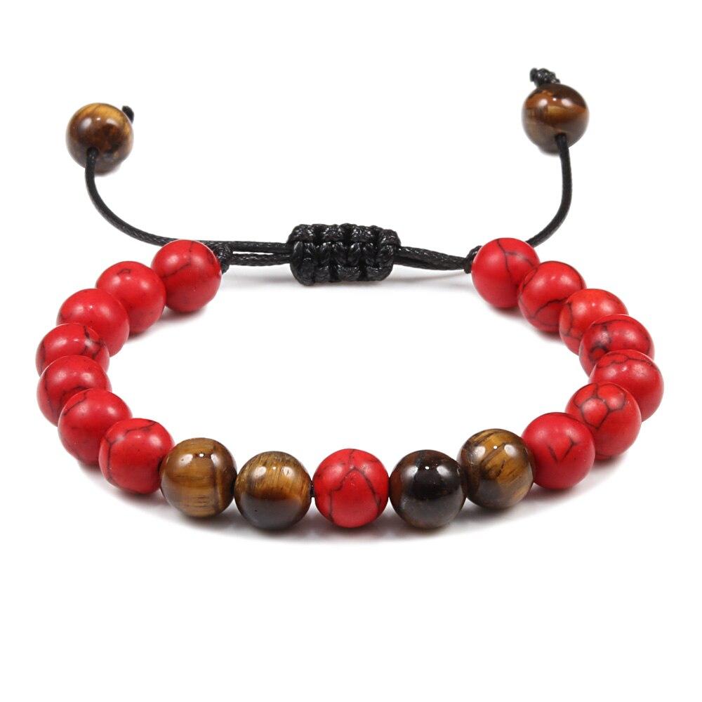 Lava Stone Yoga Healing Bangle