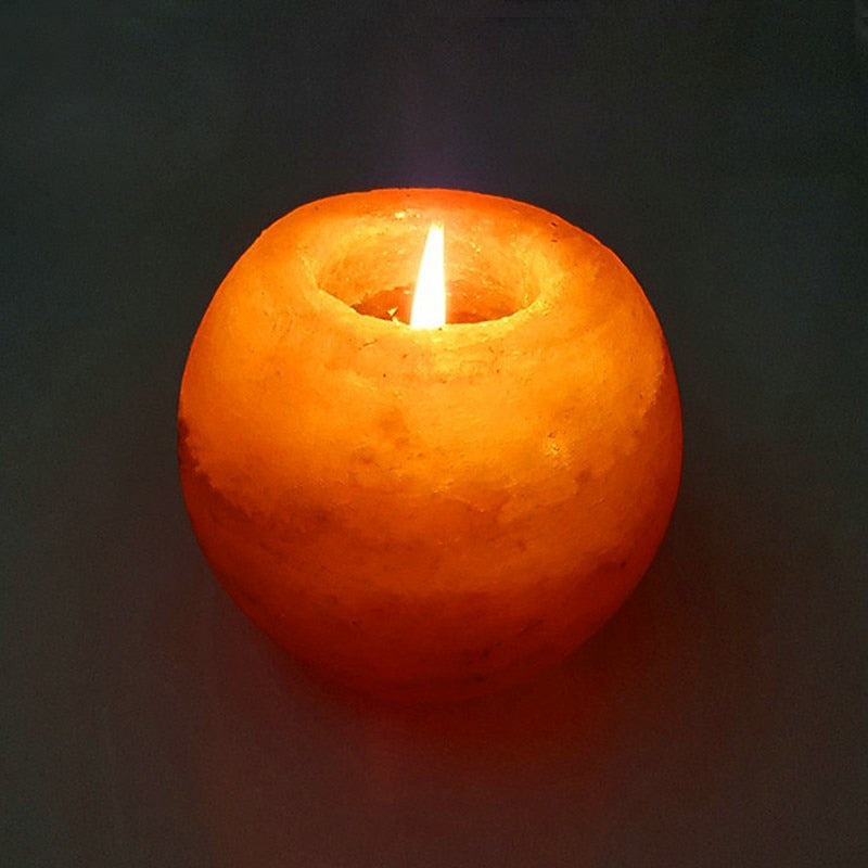 Himalayan Light Natural  Candle Holder