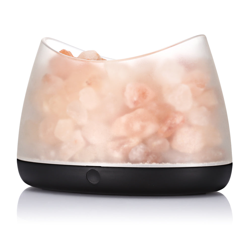 Natural Light Himalayan Salt Basket Lamp