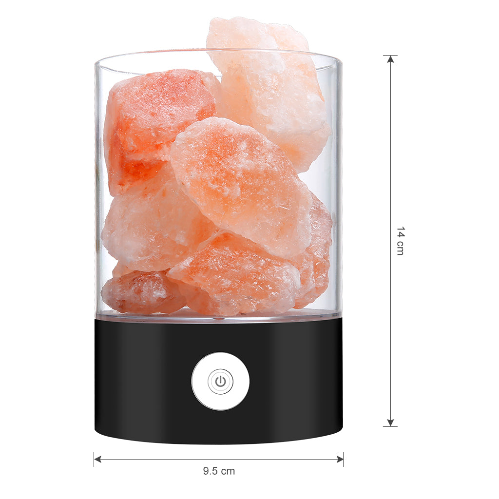 Himalayan Salt Desk Lamp & Air Purifier White