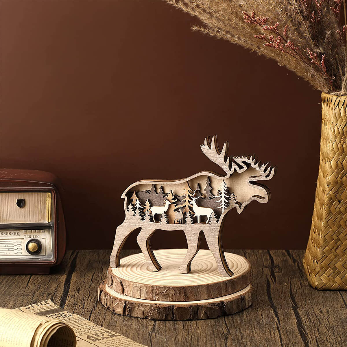 Rustic Mountain Animal Decor