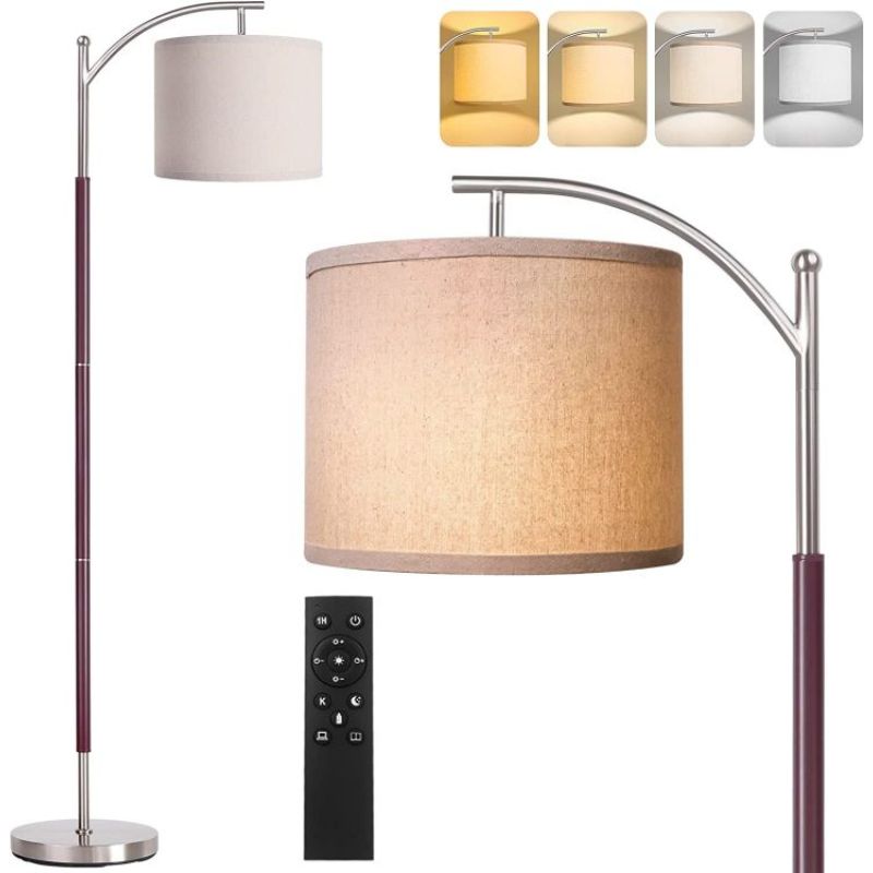 Floor Lamp for Living Room, 4 Color Temperature LED Floor Lamp with Remote & Foot Switch