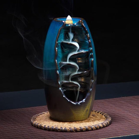 Mountain River Incense Waterfall
