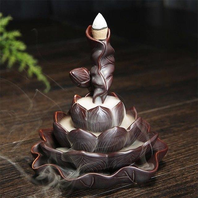 LOTUS FLOWER INCENSE BURNER