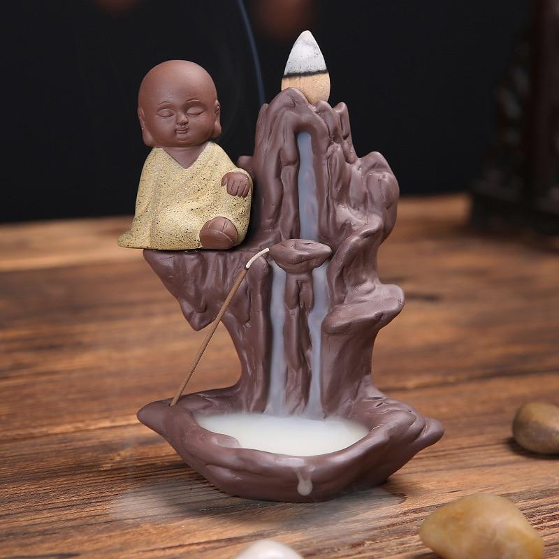 Mountain Buddha Incense Burner