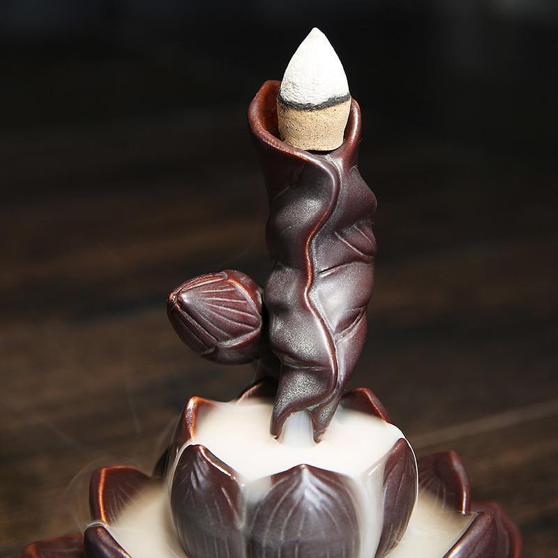 LOTUS FLOWER INCENSE BURNER