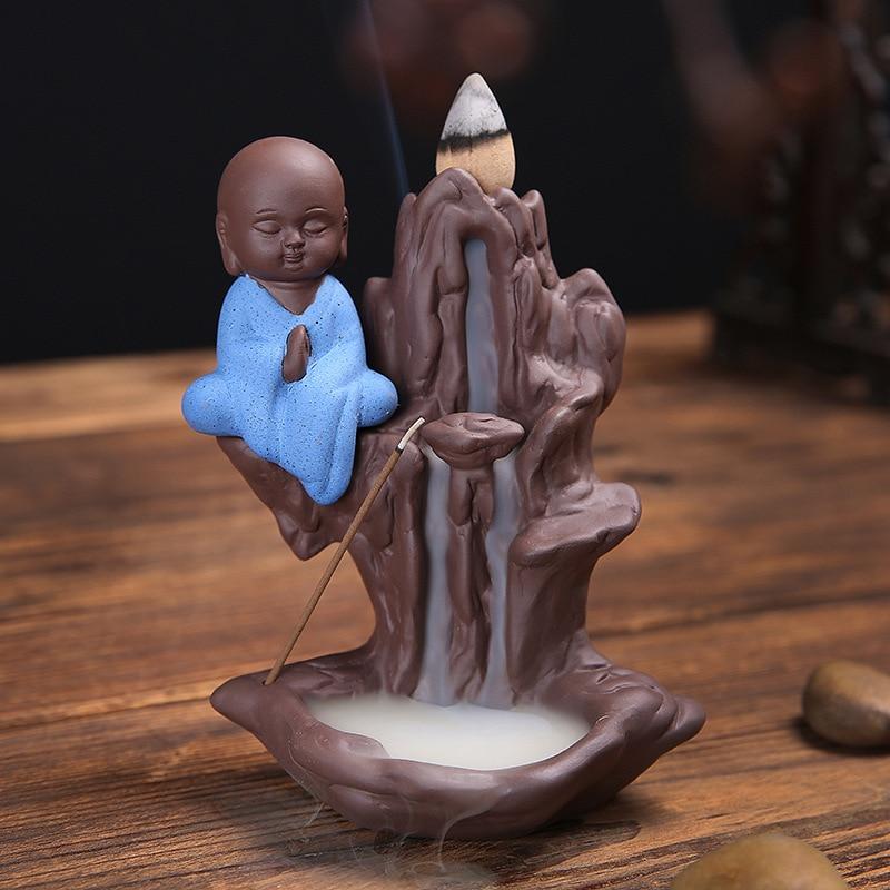 Mountain Buddha Incense Burner