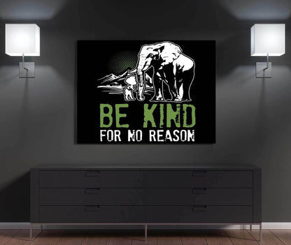 BE KIND SINGLE CANVAS