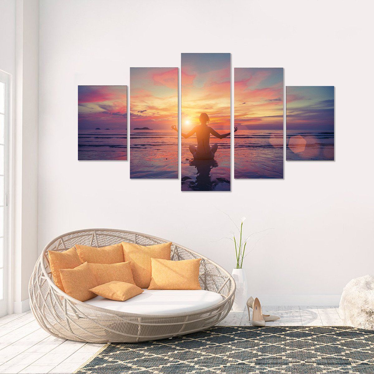 PEACEFUL MEDITATION CANVAS