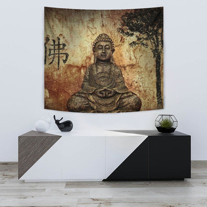 ZEN BUDDHA TAPESTRY