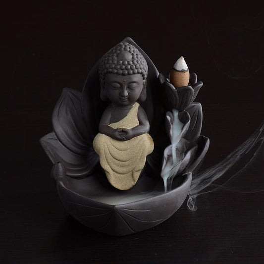 GUANYIN BACKFLOW INCENSE HOLDER
