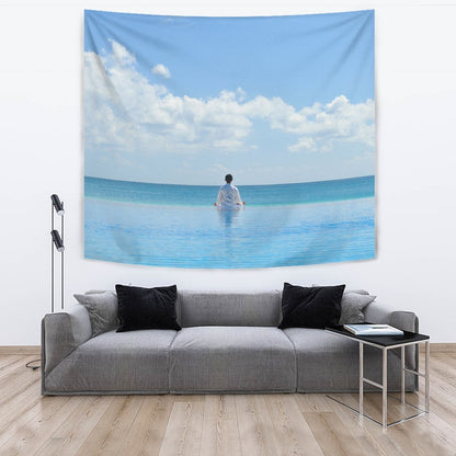 PEACEFUL MEDITATION TAPESTRY