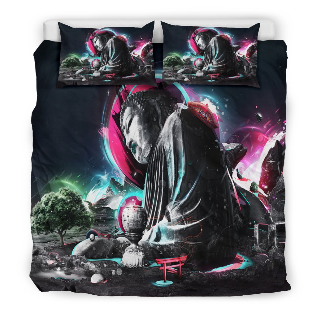 BUDDHA POP ART BEDDING SET