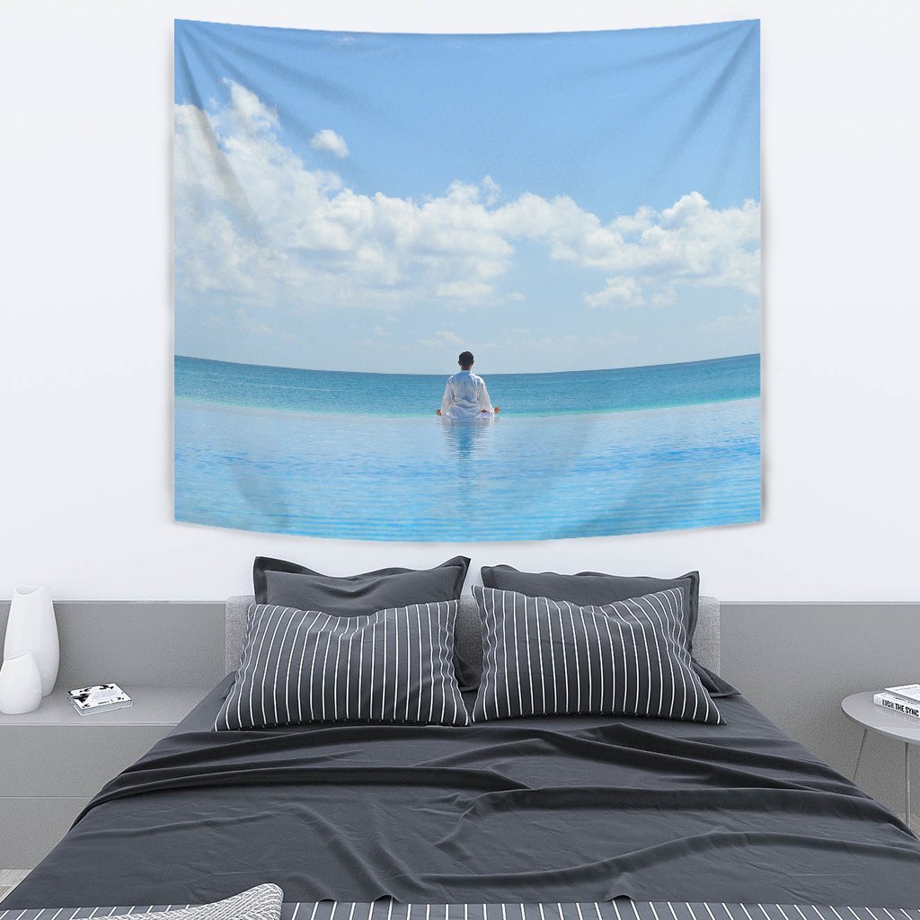 PEACEFUL MEDITATION TAPESTRY