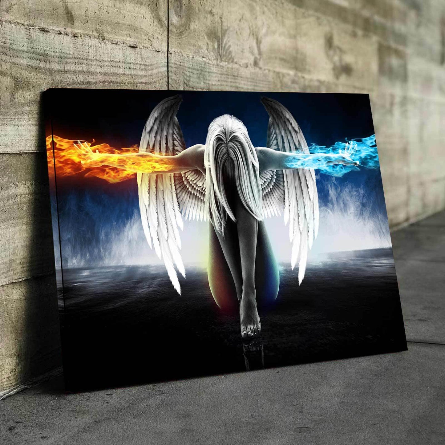 ANGEL POWER CANVAS WALL ART