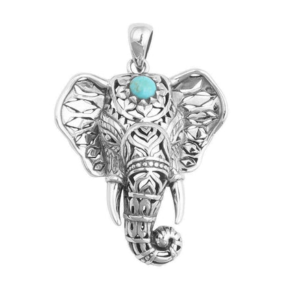 TURQUOISE GANESH NECKLACE