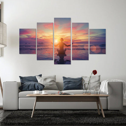 PEACEFUL MEDITATION CANVAS